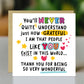 Appreciation Card For Friends Teachers Colleagues Volunteers
