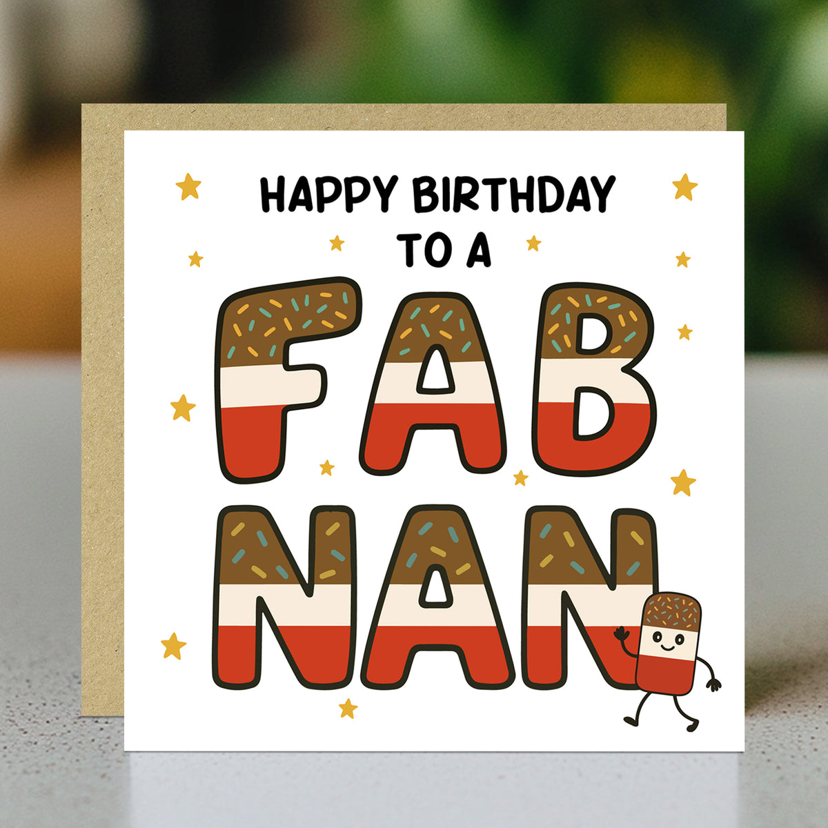 Happy Birthday Card For Nan FAB NAN CARD From Granddaughter