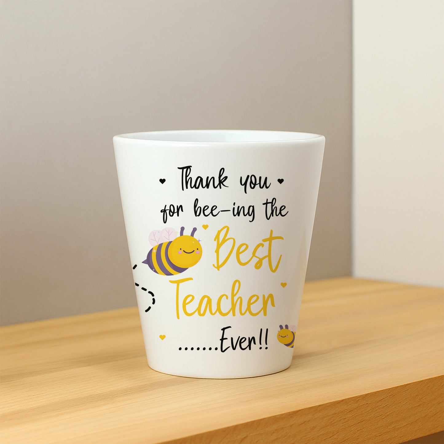 Best Teacher Ever Gift Thank You Gifts For Teacher Plant Pot