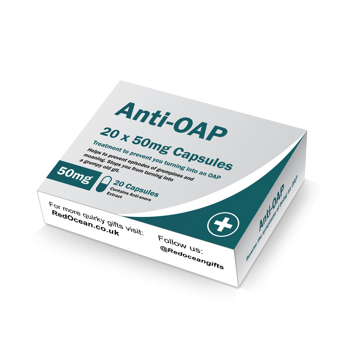 Anti-OAP Funny Pill Box Gifts For Nan Nanny Grandad Grandpa Gift