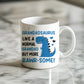 Grandad Gifts Grandadsaurus Mug and Coaster Novelty Gift