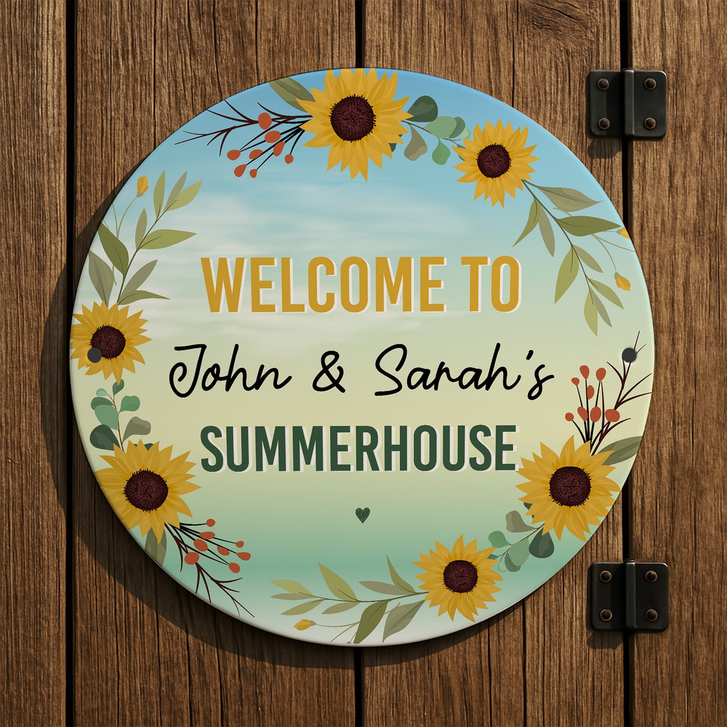 Personalised Welcome To Any Name's Summerhouse Sign For Garden
