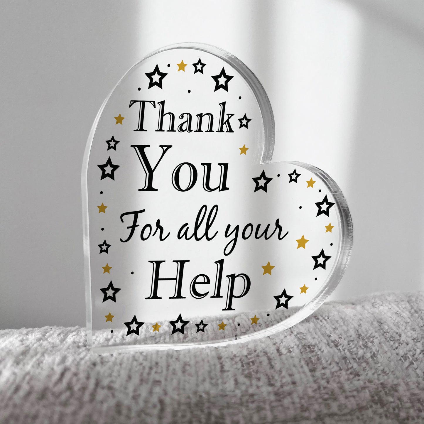 Gift For Colleague Volunteer Teacher Acrylic Plaque Thank You