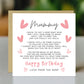 Happy Birthday Card For Mummy From Bump Mummy To Be Card