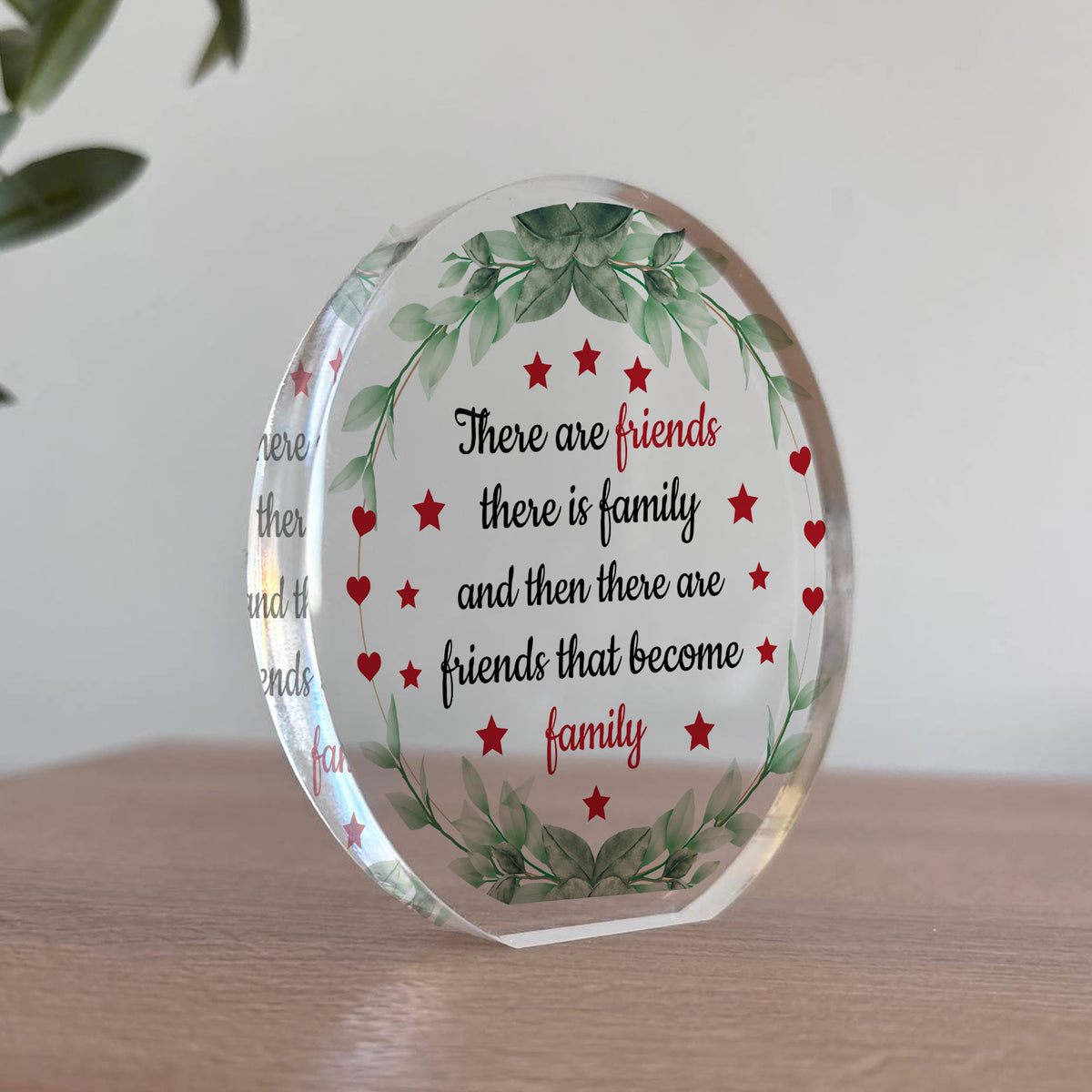 Friendship Gift For Best Friend Acrylic Plaque Best Friends