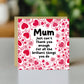 Mum Card For Birthday, Mothers Day Card With Envelope
