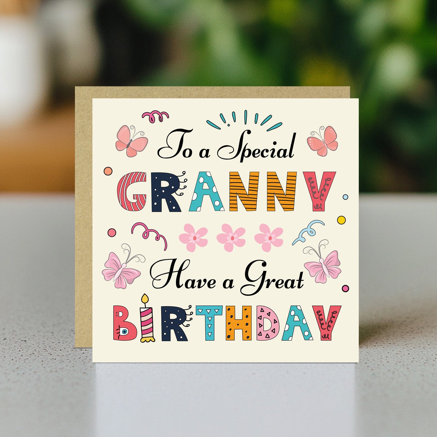 Granny Birthday Card Happy Birthday Card For Grandma Granny