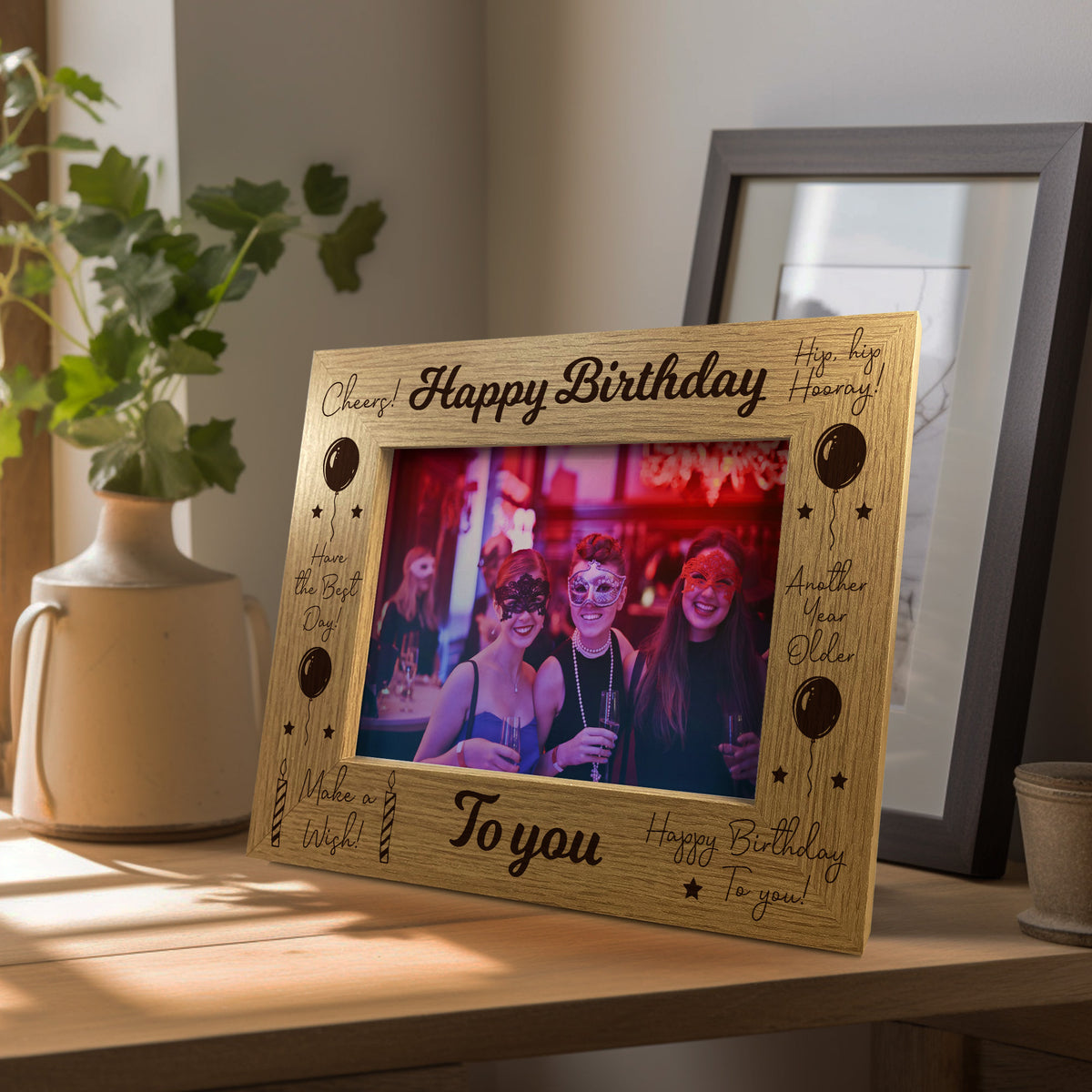 Happy Birthday 7x5 Frame Gift For Him Her Birthday Gift