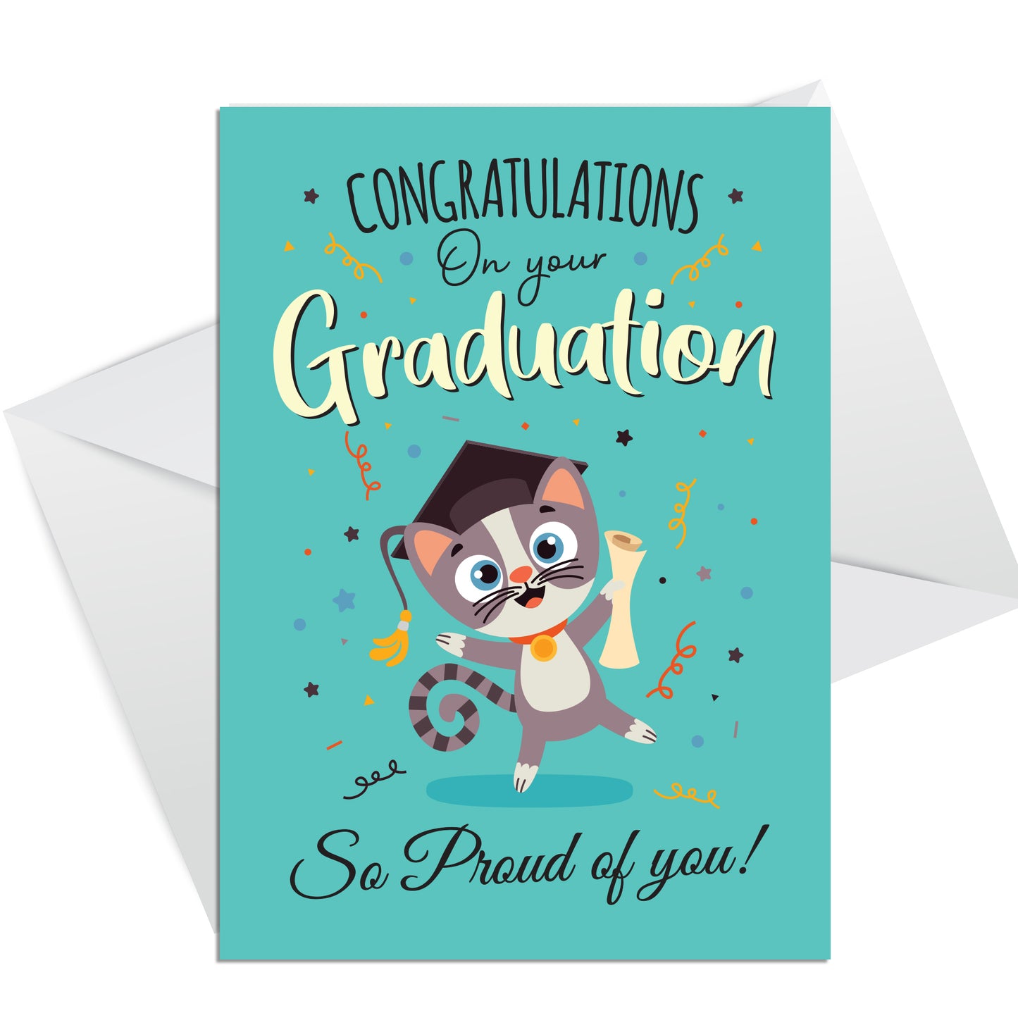 Graduation Card Pack Congratulations on Your Graduation Cards