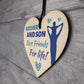Father and Son Wooden Heart Gifts Father's Day Birthday Gifts