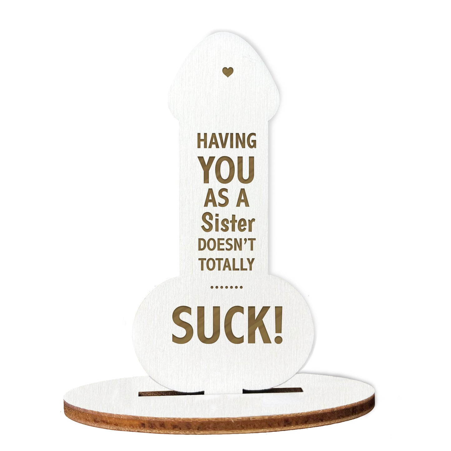 Funny Rude Gift For Sister Birthday Christmas Joke Gift For Her