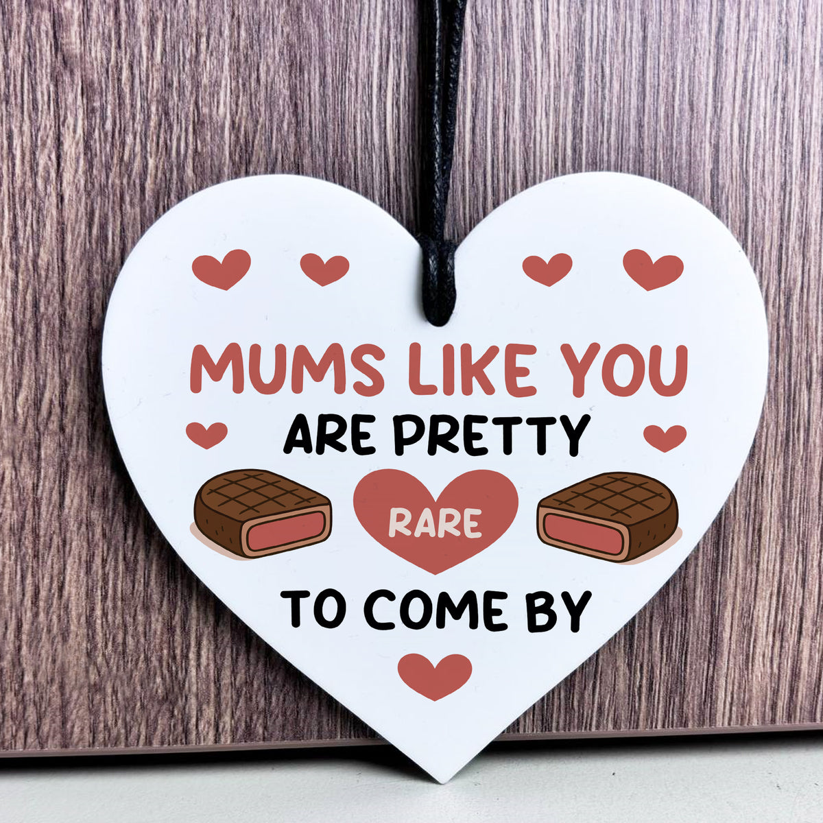 Funny Gifts For Mum Mums Rare To Come By Heart Plaque Mum Gifts