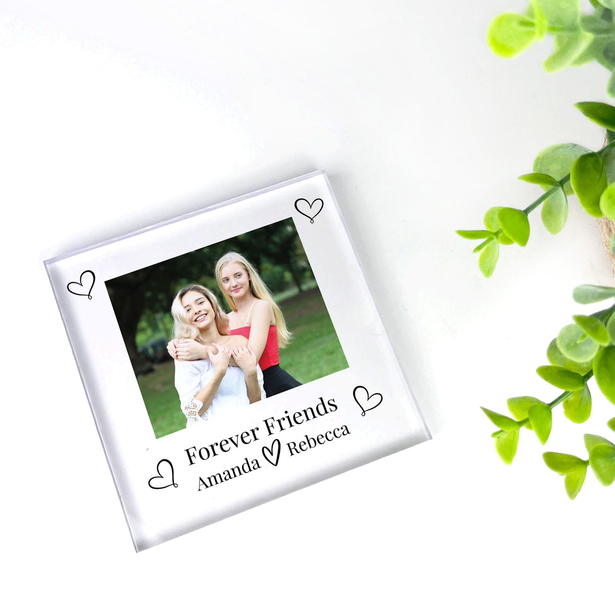 Gift For Best Friend Special Friendship Sign Personalised Block