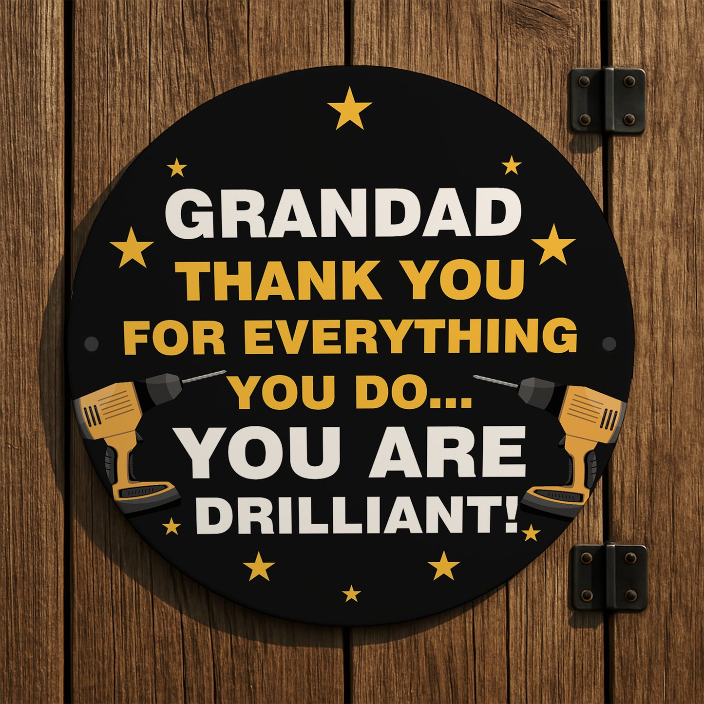 Grandad Gift For Fathers Day Birthday You Are Drilliant Man Cave