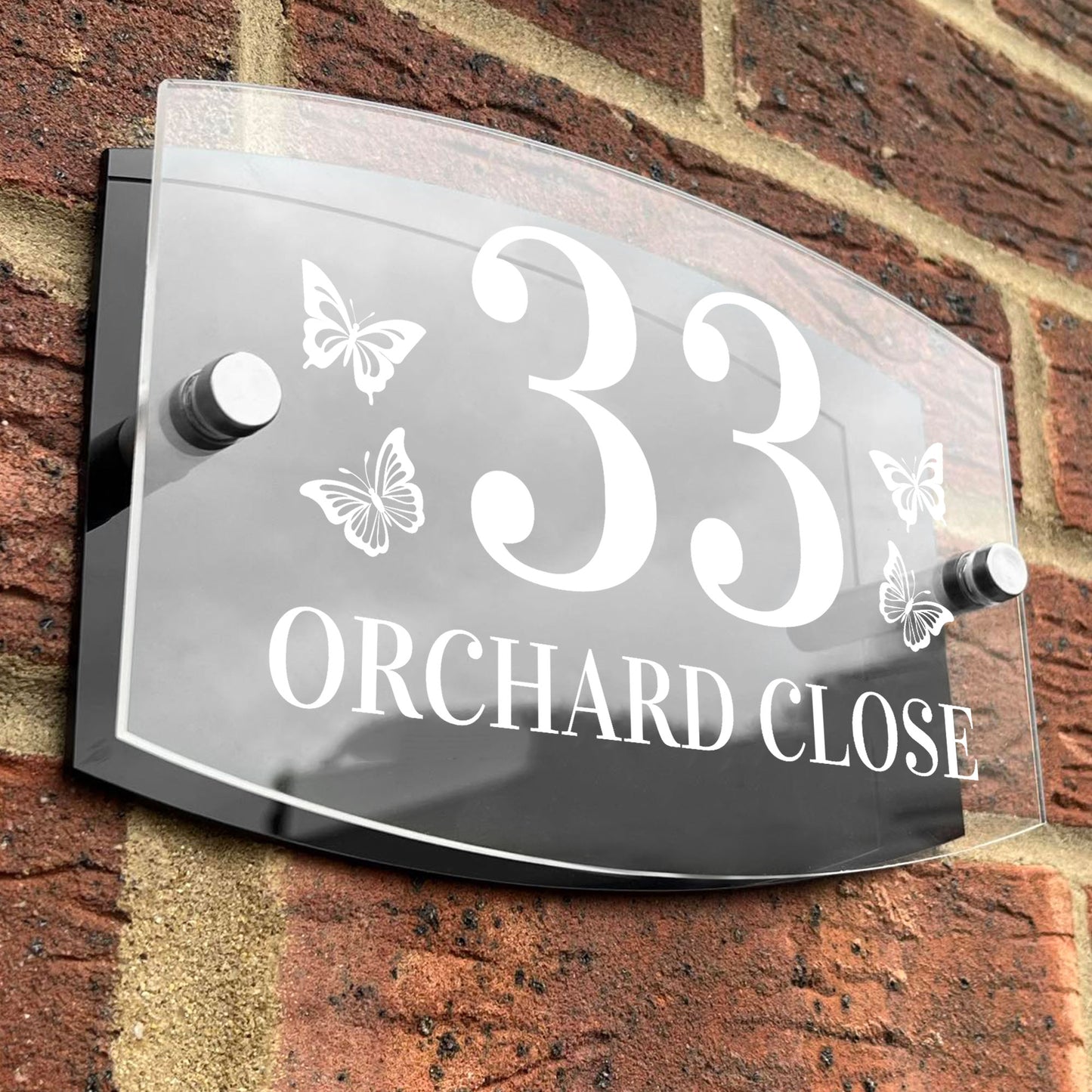 Personalised House Signs Plaques Door Numbers 1 - 9999 Custom
