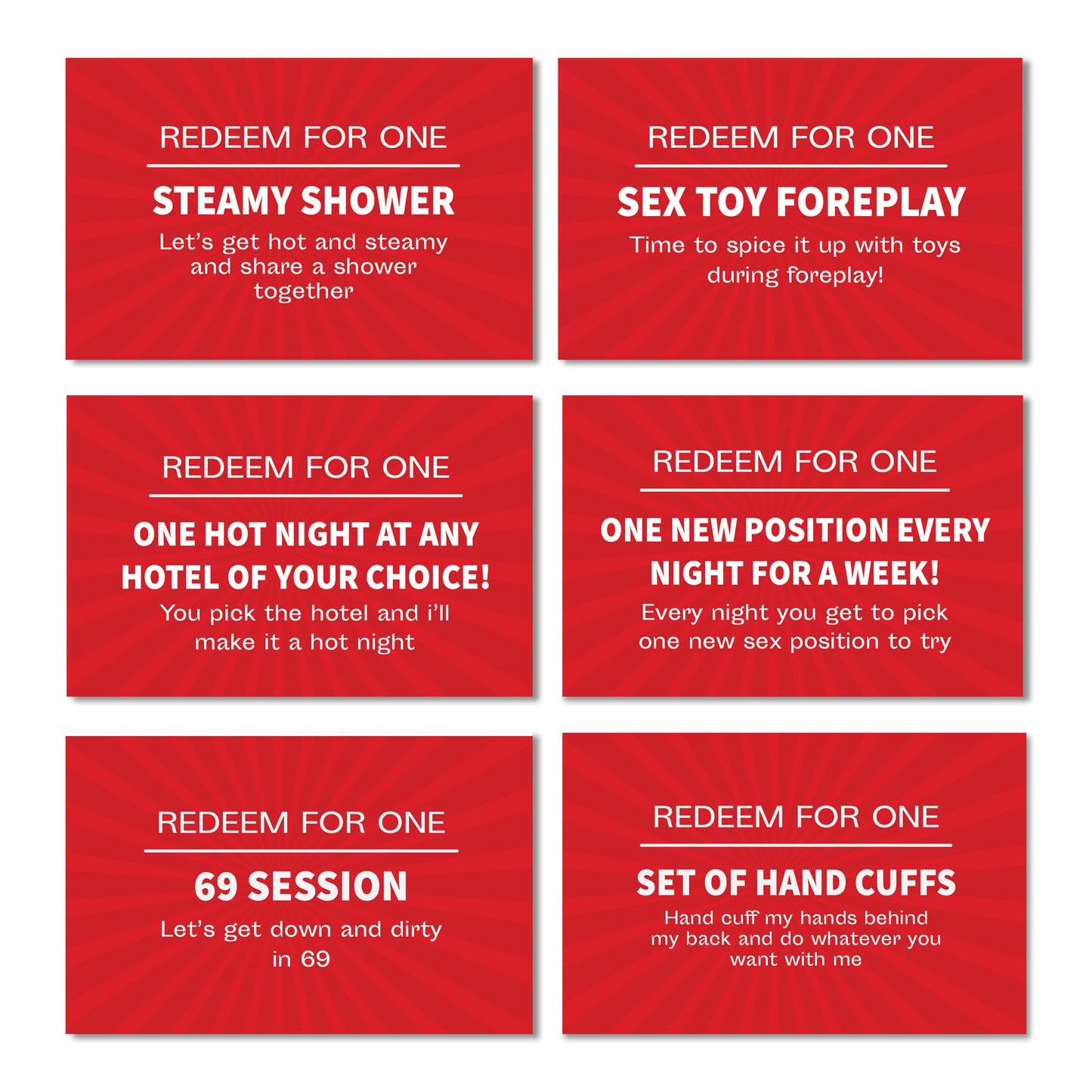 Coupon Book Gift For Girlfriend Couple Games Cards Love Coupons
