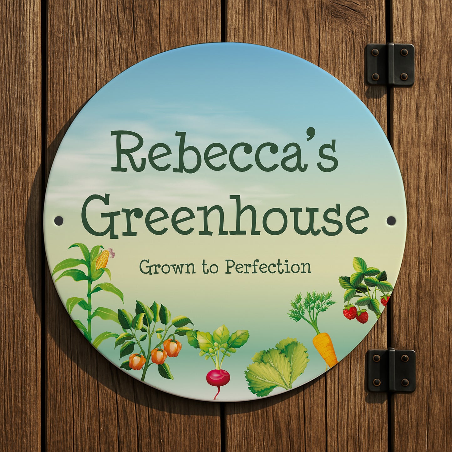 Personalised Greenhouse Sign For Garden Shed Any Name's Garden