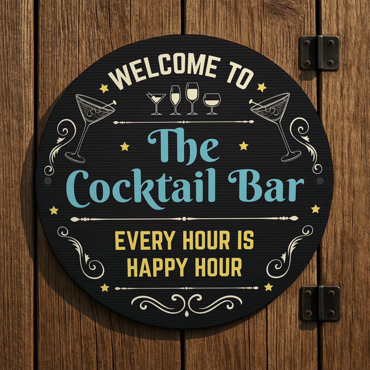 Cocktail Bar Sign Acrylic Bar Signs For Home Bar Outside Welcome