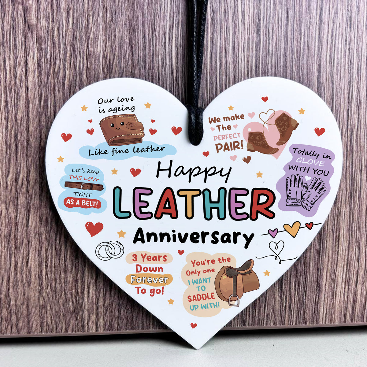 Funny 3rd Anniversary Gift Wood Anniversary Gifts For Husband