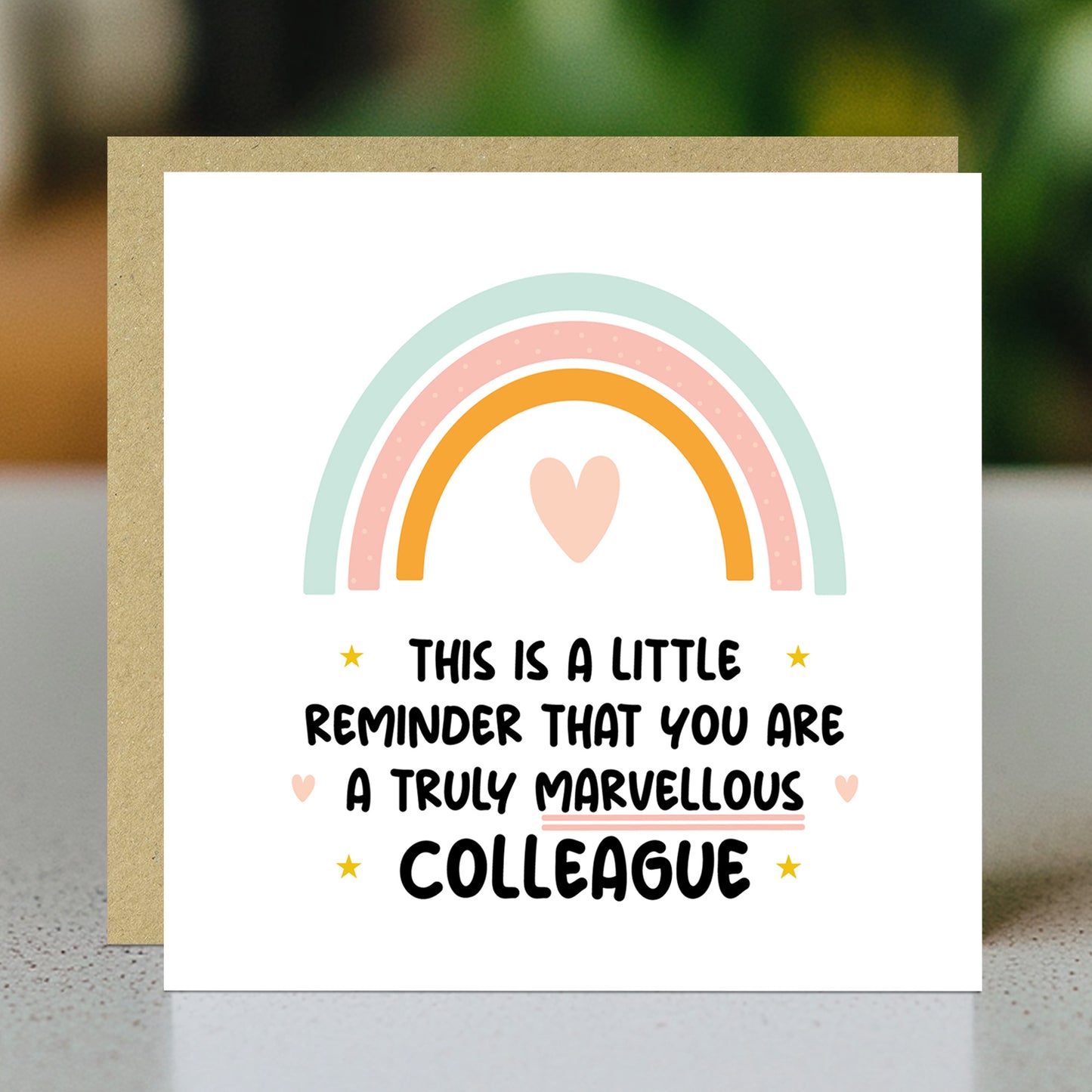 Thank You Card For Colleague New Job Gift Leaving Card