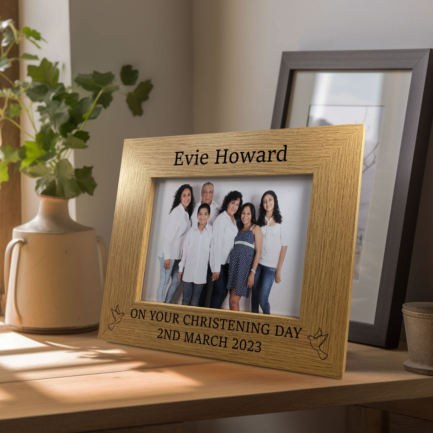 Personalised Christening Gift Photo Frame Gift For Son Daughter