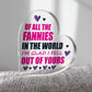 Funny Gift For Mum For Christmas Birthday Acrylic Heart Plaque