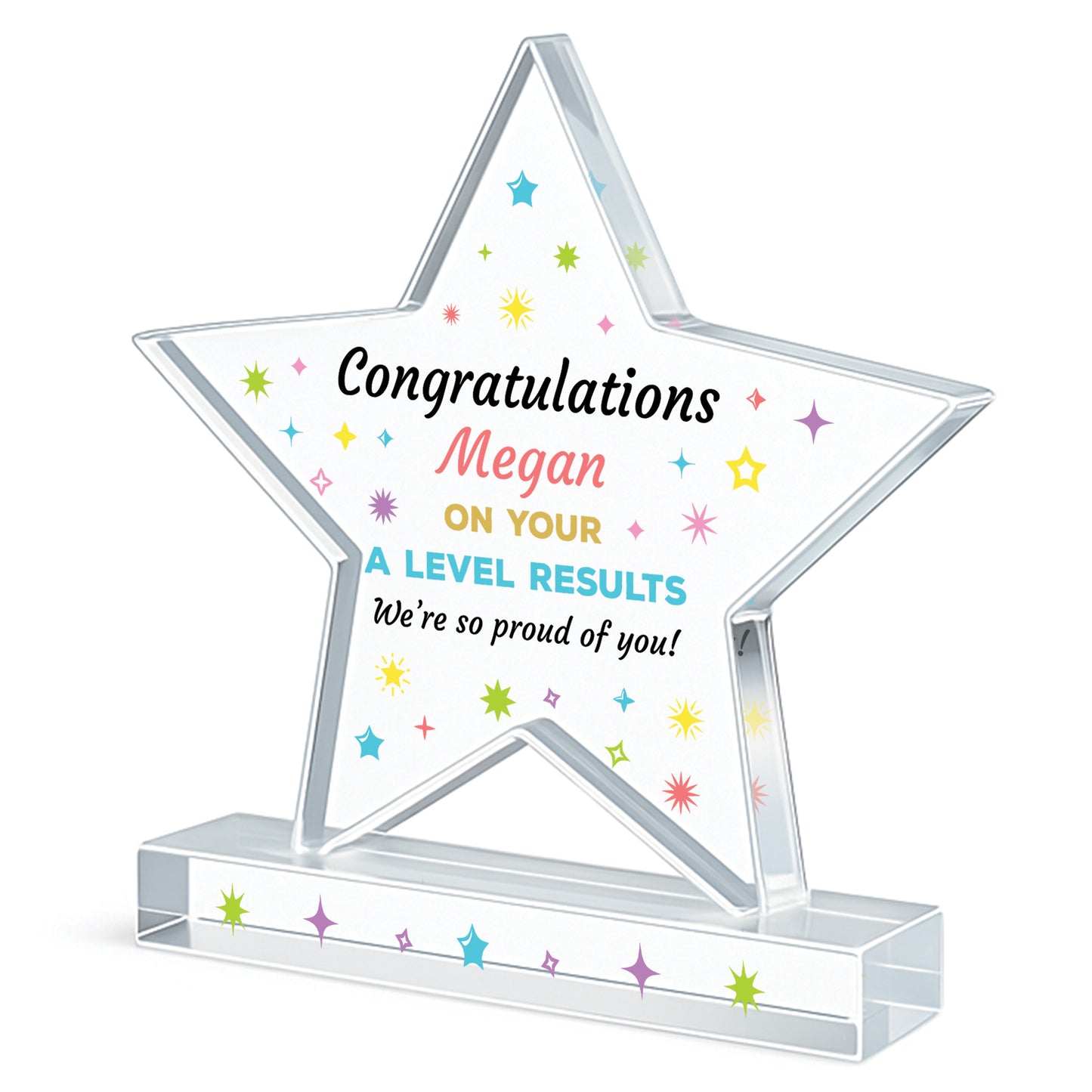 Congratulations Gift For A Level Results Day Personalised