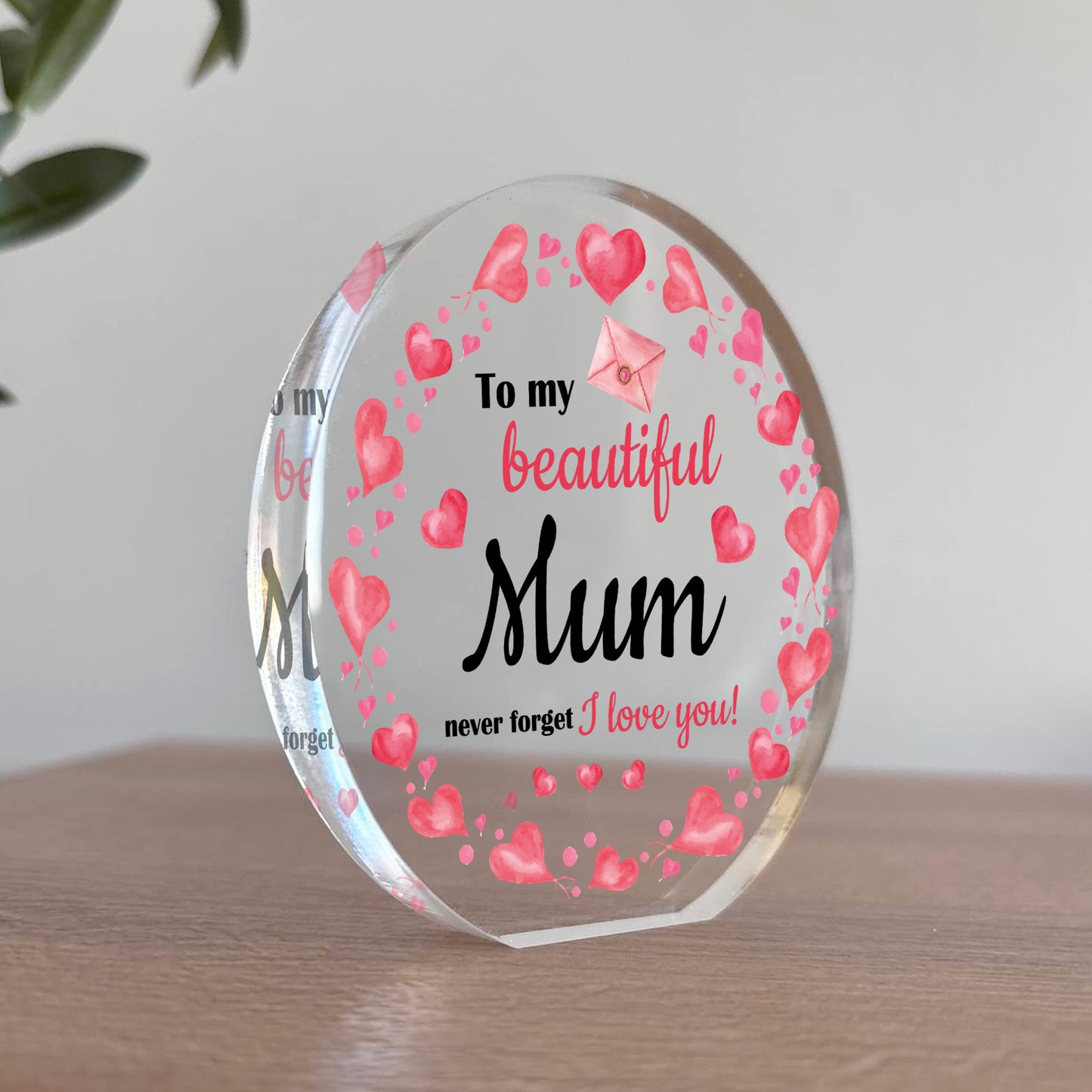 Mum Gifts Best Mum Birthday Gift for Mum Christmas Plaque