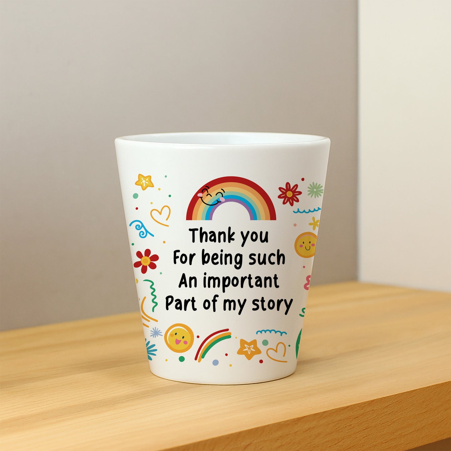 THANK YOU GIFT For Teacher Important Part Of My Story Plant Pot