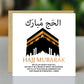 Hajj Mubarak Cards For Muslims Kaaba Islamic Cards 145x145mm