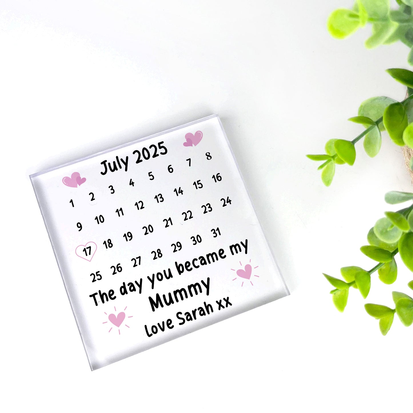Mothers Day Gift Personalised Mummy Gift from Daughter Mum Gift
