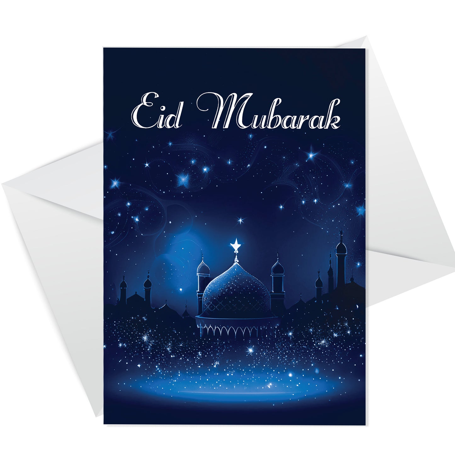Eid Mubarak Multipack of 6 Cards For Friends Family Kids Ramadan