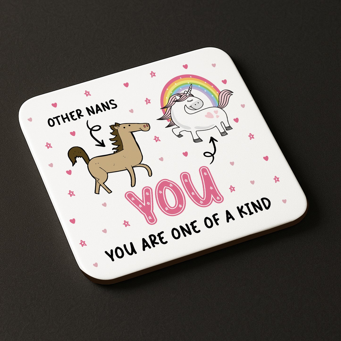 Nan Gifts For Birthday Christmas NAN COASTER One Of A Kind