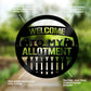 Welcome To My Allotment Sign For Garden Shed Garage Wall Sign
