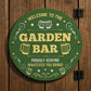 Welcome Garden Bar Sign Acrylic Bar Signs For Home Bar Outside