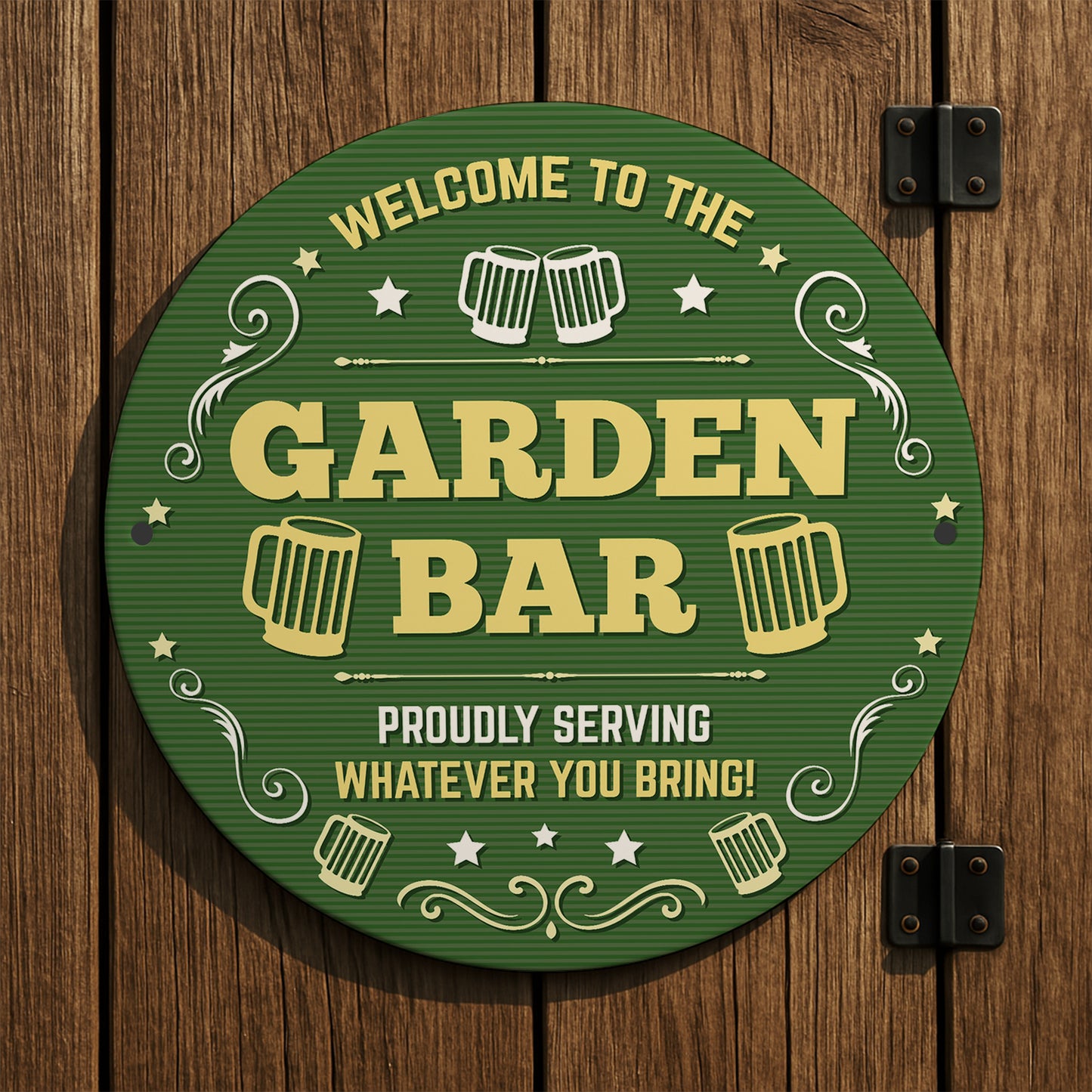 Welcome Garden Bar Sign Acrylic Bar Signs For Home Bar Outside
