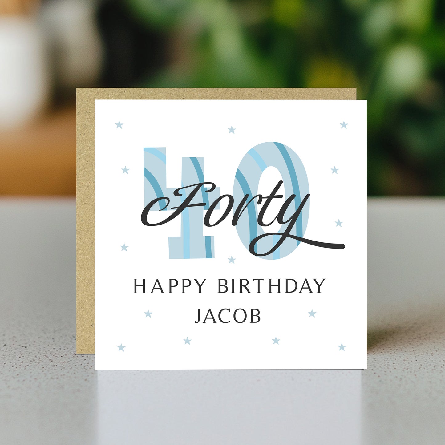 Personalised 40th Birthday Cards For Men Dad Son Brother Uncle