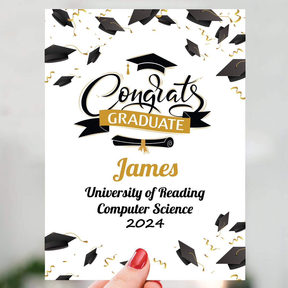 CONGRATS GRADUATE Gift For Daughter Son For Graduation