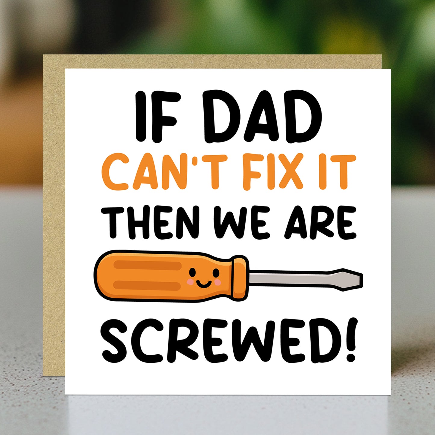 Dad Card Novelty Card For Dad From Daughter Birthday Fathers Day