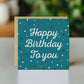 Happy Birthday To You Cards For Women With Envelope Polka Dot