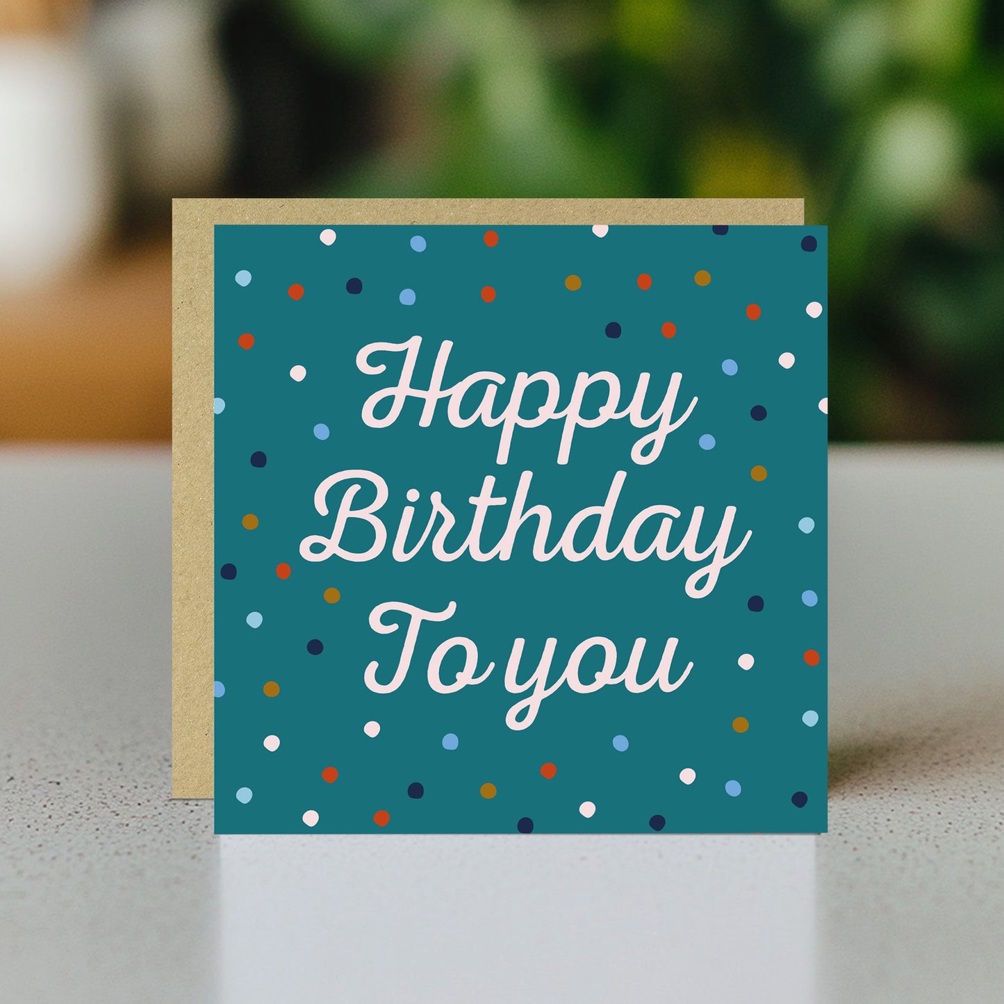 Happy Birthday To You Cards For Women With Envelope Polka Dot