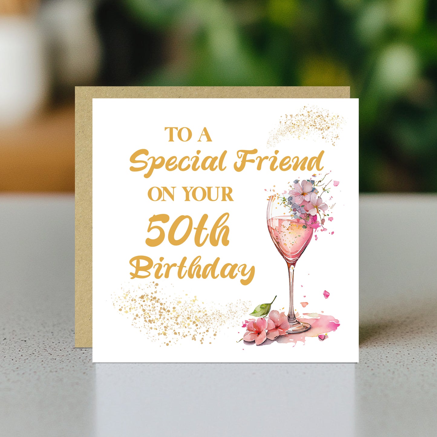 Special 50th Birthday Card for Mum Nan Friend Best Friend