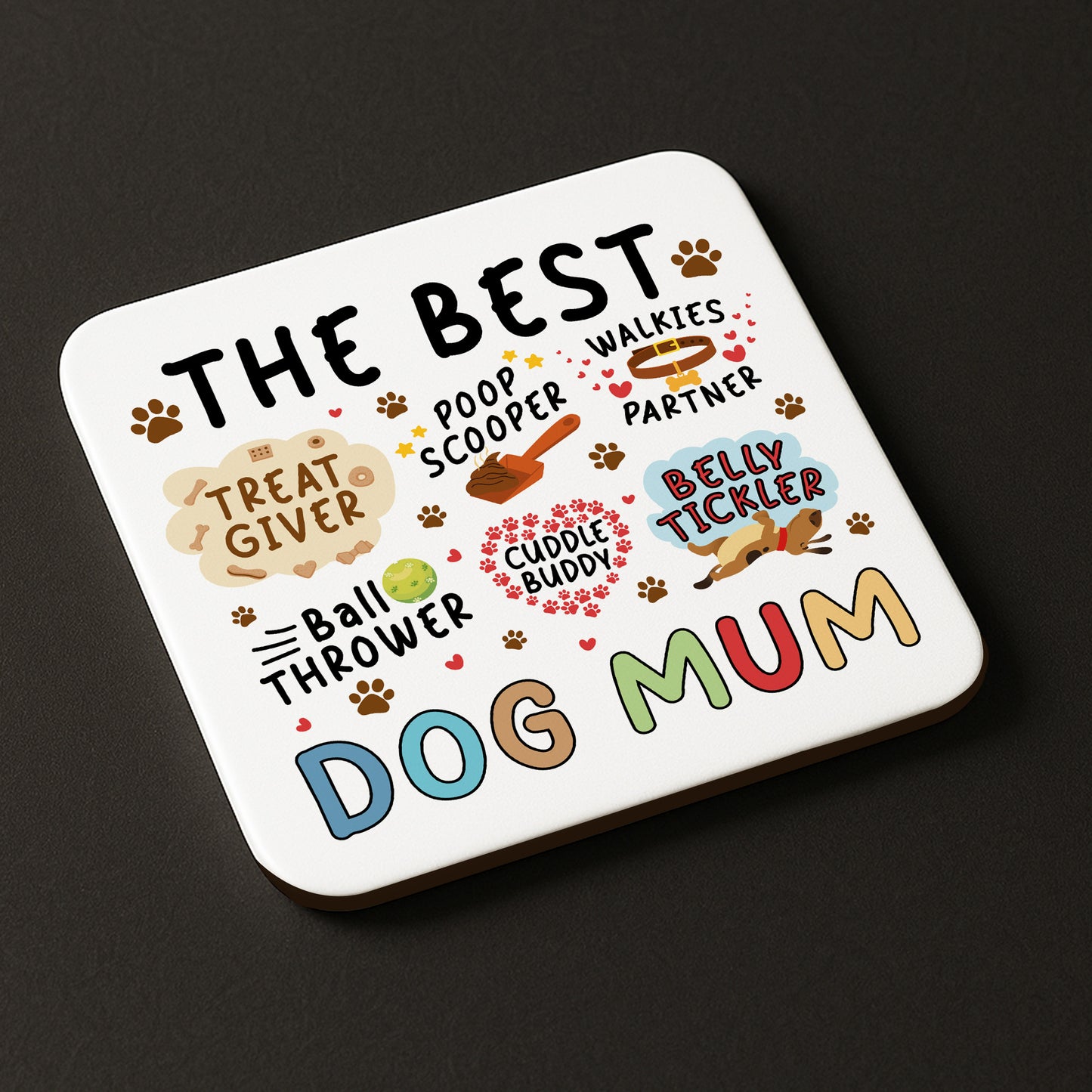 Birthday Gift From The Dog Gift For Christmas For Best Dog Mum