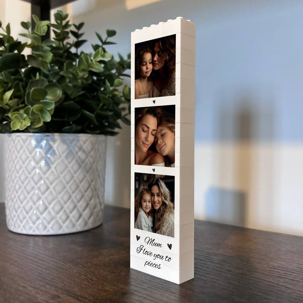 Personalised Mum Photo Collage I Love You To Pieces Mum