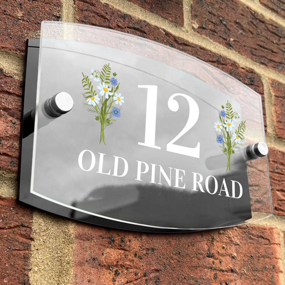 House Number Sign Acrylic Door Signs Door Number Sign Road Sign