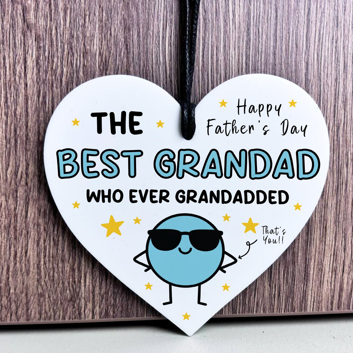 Fathers Day Gift For Grandad BEST GRANDAD Whoever Grandadded