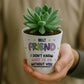Gift For Best Friend Funny Plant Pot And Card Gift For Him Her