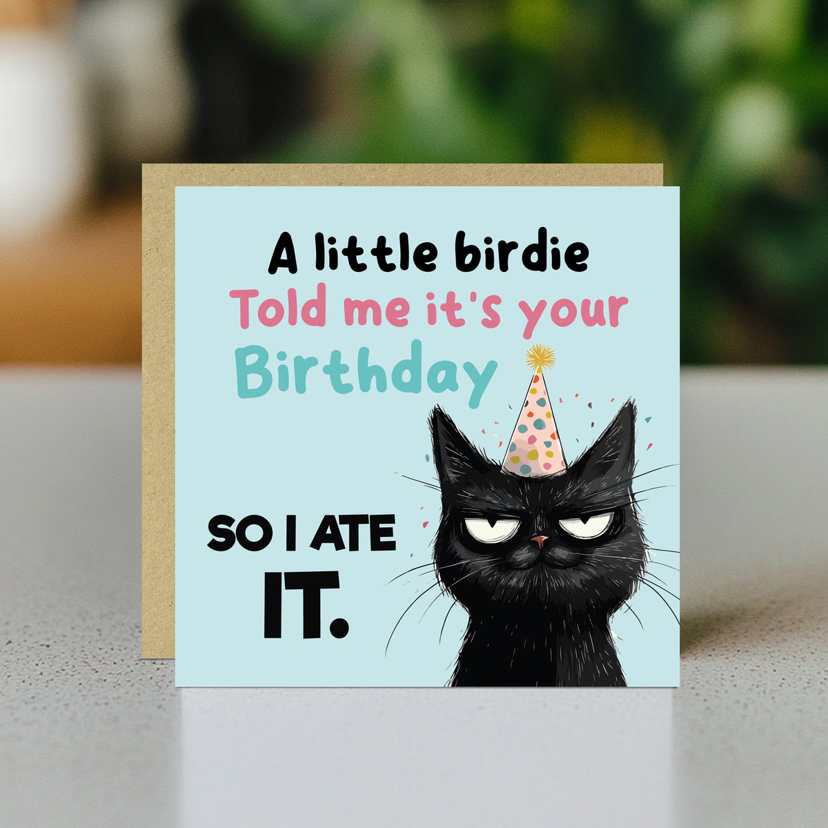 Humorous Birthday Card Happy Birthday for Friends Girls Women