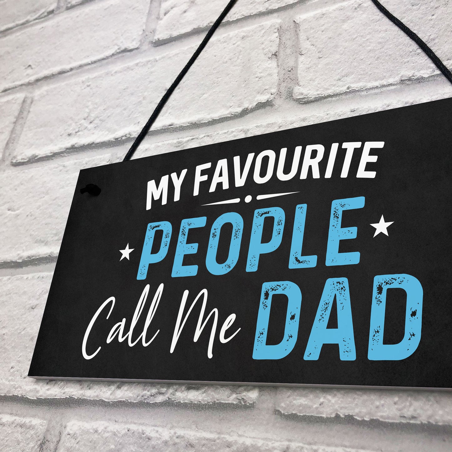 Funny Dad Gift Hanging Novelty Sign Gift For Fathers Day