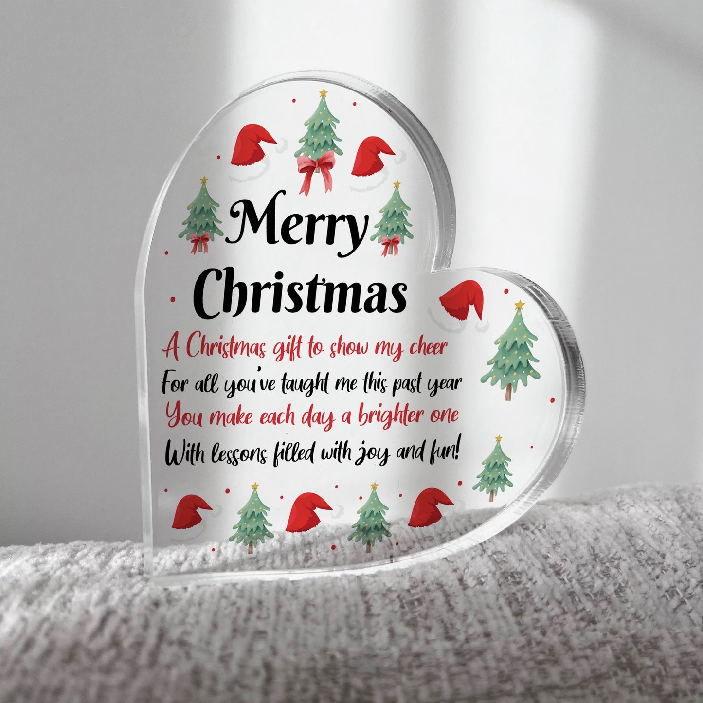 Thank You Gift For Christmas For Teacher Nursery Teacher School